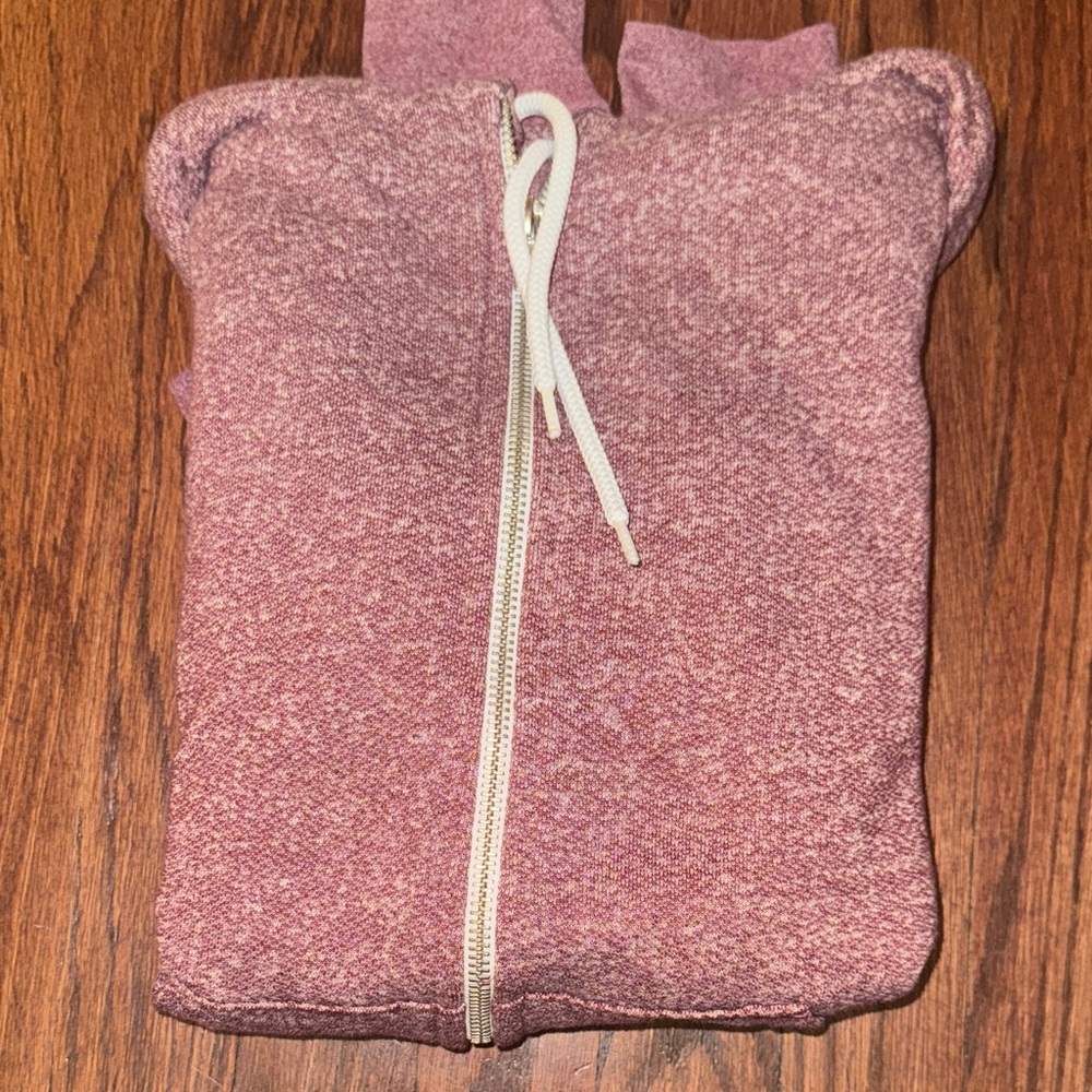 American Apparel Marled Purple Hoodie